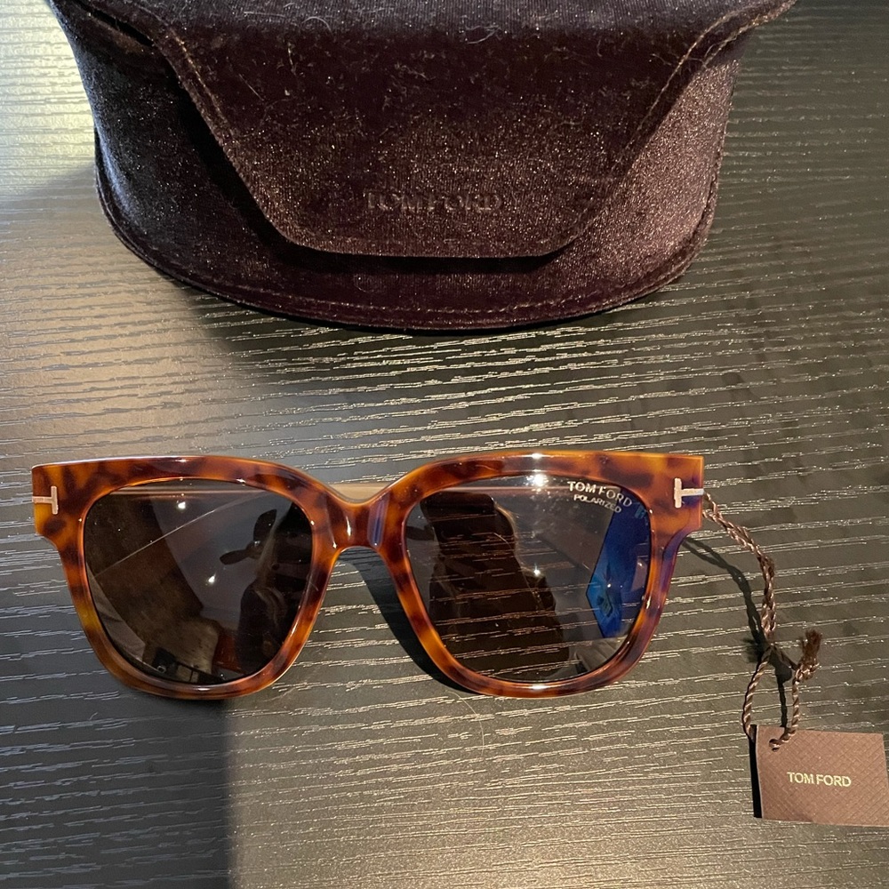 Tom Ford - Tracy Polarized Square Sunglasses